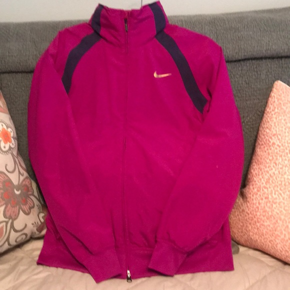 NIKE Jackets & Blazers - NIKE  DR-FIT ZIP FRONT JACKET SZ LG